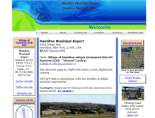 Tablet Screenshot of hamiltonnyairport.com